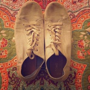 Toms Natural Textured Sneakers